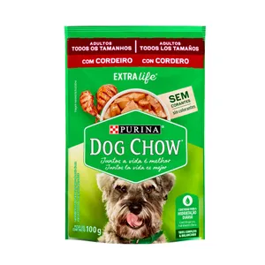 Alimento para Perros Purina Dog Chow Adulto Todos los Tamaños con Cordero 100gr